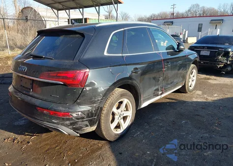 2021 Audi Q5 Premium 45 Tfsi Quattro S Tronic из США, поврежденный, VIN WA1AAAFY6M2046103